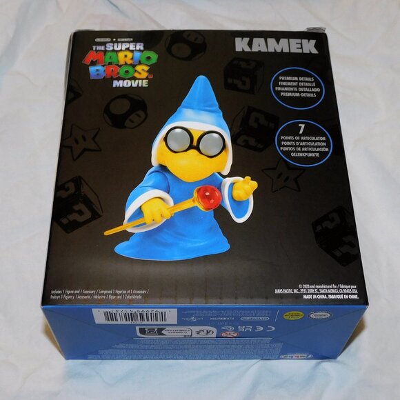 Kamek Nintendo Super Mario Brothers Movie Magikoopa Poseable Koopa NEW - Picture 3 of 4